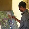 Khriz, artist in Liati Wote