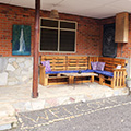 The Tagbo Falls Lodge in Liati Wote, Afadjato valley, Volta Region, Ghana