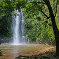 The Tagbo Falls Lodge in Liati Wote, Afadjato valley, Volta Region, Ghana