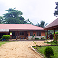 The Tagbo Falls Lodge, Liati Wote, Volta Region, Ghana.