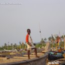 Boats near Langma beach