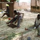 Basket weaving in Atsiekpoe