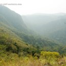 View from Mount Afadjato to Togolese border